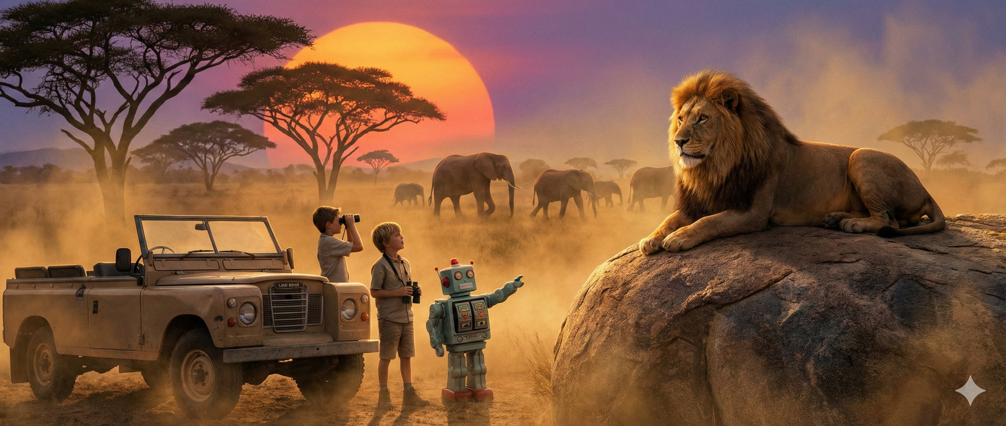 Епизод 17: Голямото Сафари, Раираните коне и Царят на животните