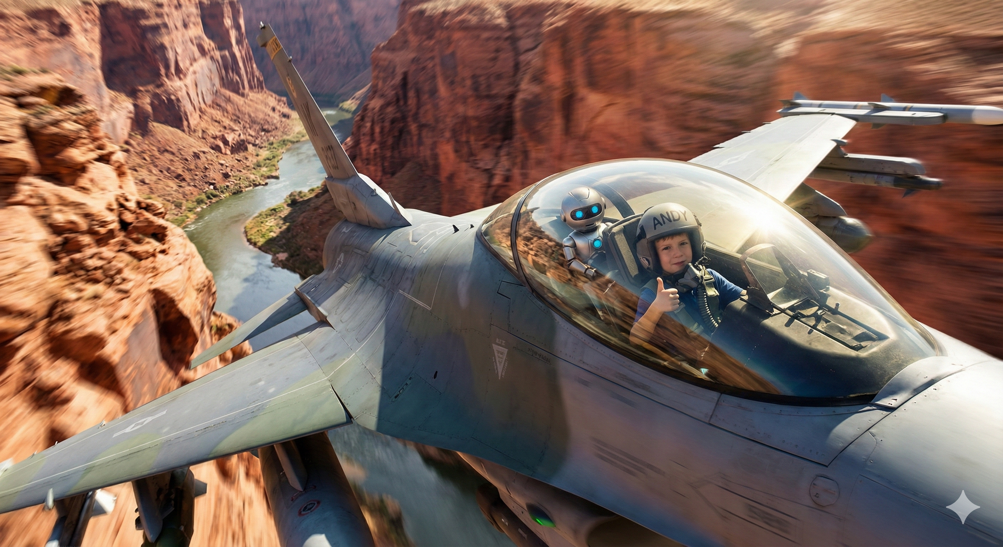 Епизод 12: Свръхзвуковият полет над Гранд Каньон