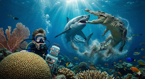 Епизод 11: Битката на титаните в Големия бариерен риф