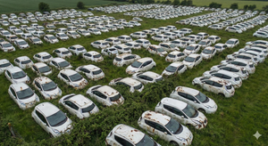 [Фронт II / Тема 10-А] Призрачните флотилии: Защо хиляди чисто нови коли гният по полетата на Китай?