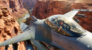 Епизод 12: Свръхзвуковият полет над Гранд Каньон